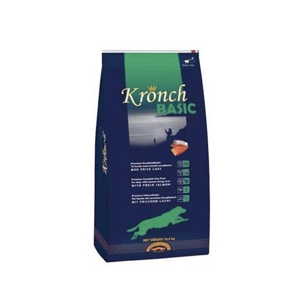 Henne Pet Food Kronch Basic fuldfoder 13,5 kg.